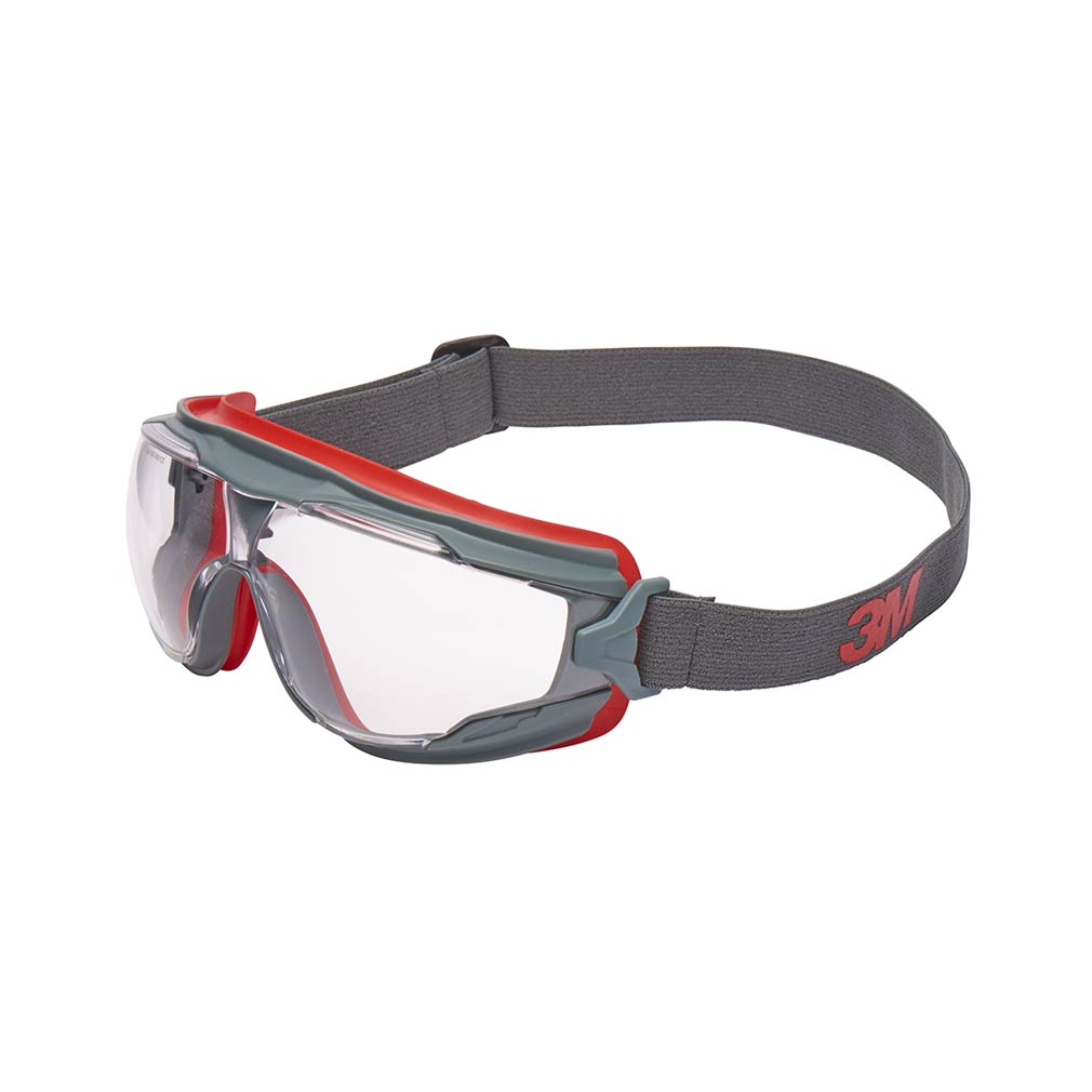 3M™ Goggle Gear™ 500 Safety Goggles, Scotchgard™ Anti-Fog / Anti-Scratch Coating (K&N), GG501SGAF-EU, 10/Case