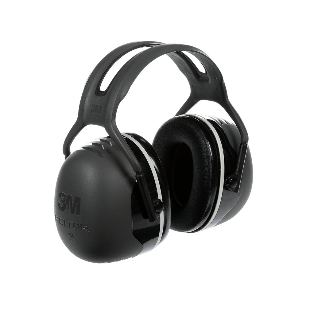 3M™ PELTOR™ Earmuffs, Black, Headband, X5A