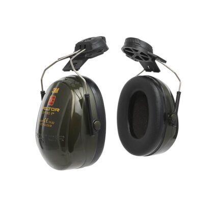 3M™ PELTOR™ Optime™ II Earmuffs, Green, Helmet Mounted, H520P3E-410-GQ