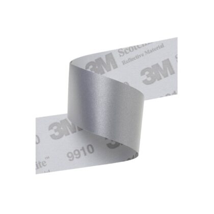 3M™ Scotchlite™ Reflective Material 9910, Silver, 50.8mm x 200m