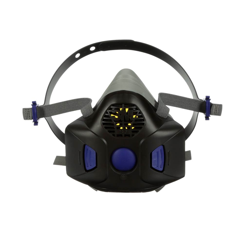 3M™ Secure Click™ Reusable Half Mask Respirator, Speaking Diaphragm, Small, HF-801SD