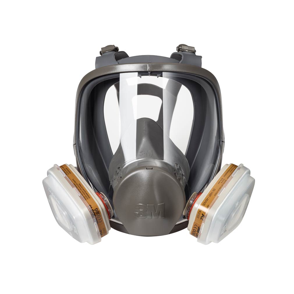 3M™ Reusable Full Face Respirator Kit, A2P3 R Filter, Large Mask, 50649
