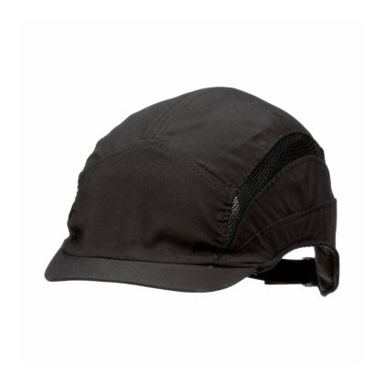 3M First Base 3 Bump Cap 2030609, Classic, Black Micro Peak, 25mm