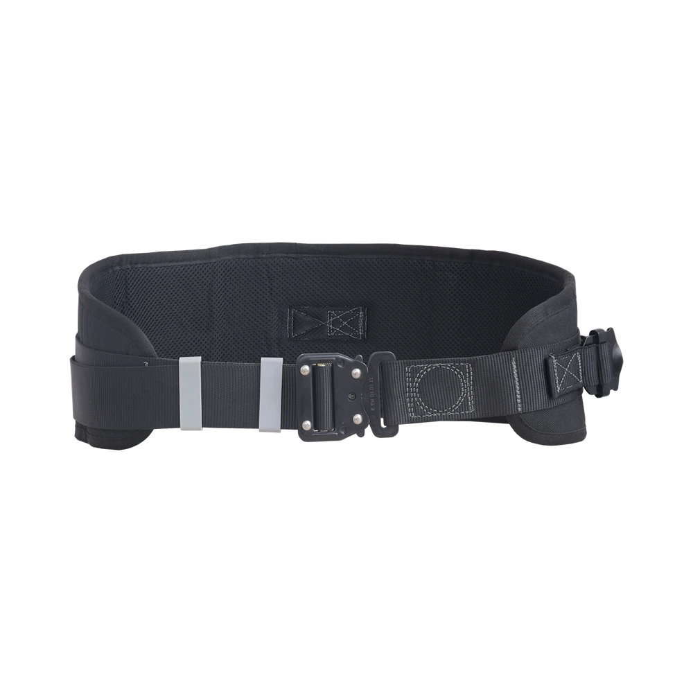 Belt for self-rescuer respirator in confined spaces