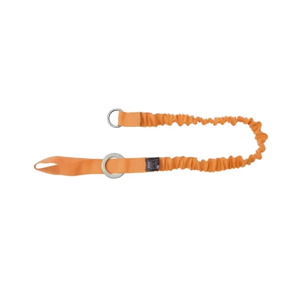 Stretch lanyard for connecting heavy tools