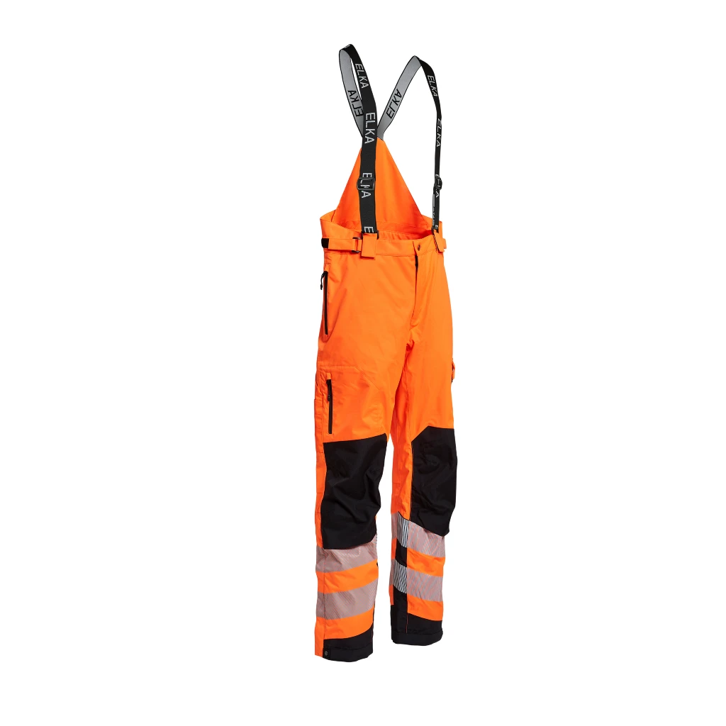 ELKA RAINWEAR HLAČE FARMER DEŽNE 182401R orange/black L
