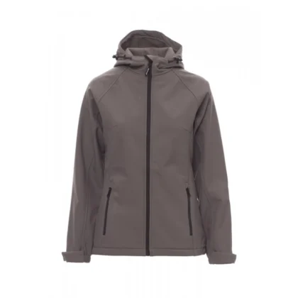 PAYPER SOFTSHELL GALE LADY steel grey L