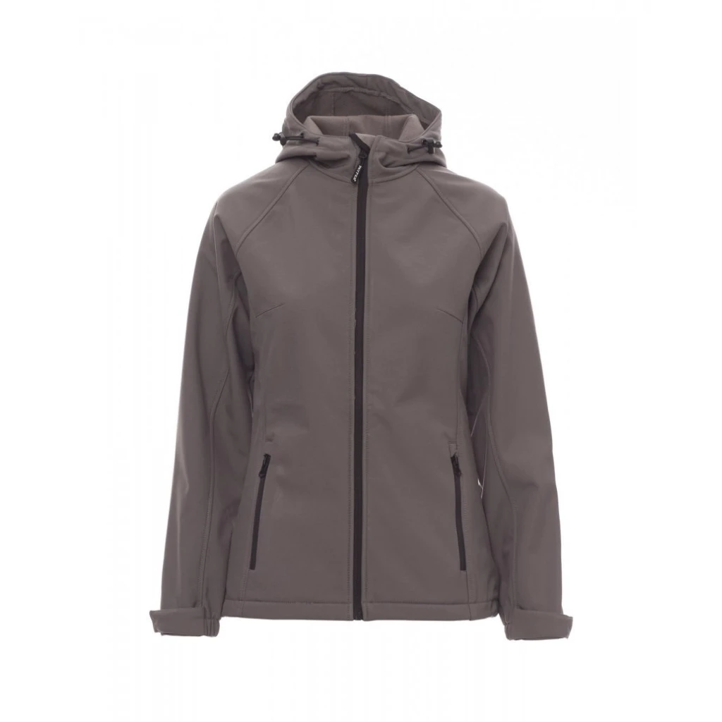 PAYPER SOFTSHELL GALE LADY steel grey L